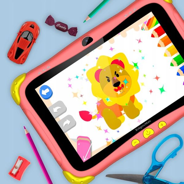 Tablet dla dzieci edukacyjny Kruger&Matz 8" FUN 808 3/32GB WiFi Android 13 zdjęcie 16