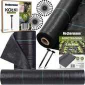 AGROTKANINA AGROWŁÓKNINA MATA ANTYCHWASTOWA UV 3% 90g 0,8x50m + 50x