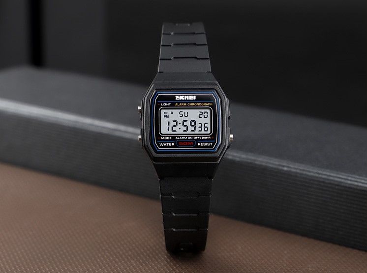 zegarek damski skmei 1460bk + box zdjęcie 3