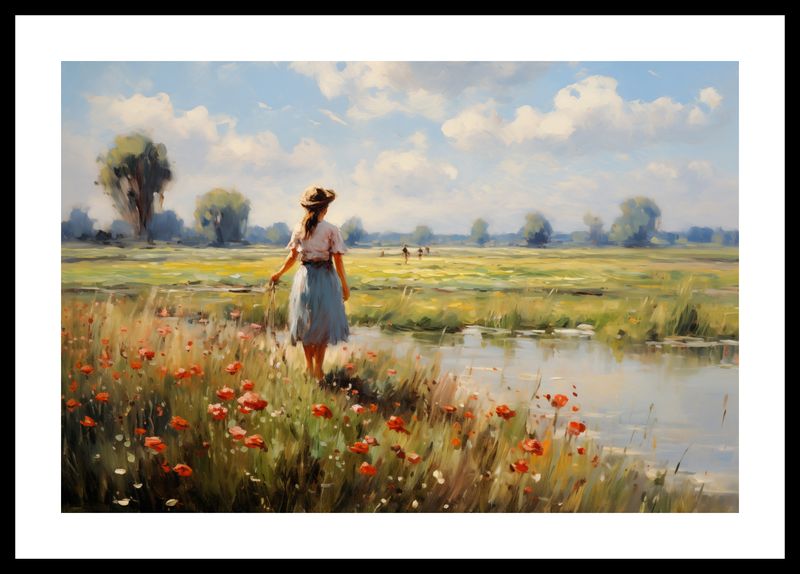 Plakat 45x30cm Wiejski Spokój zdjęcie 3