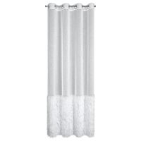 Firana na przelotkach MARGARET 140X250 biała
