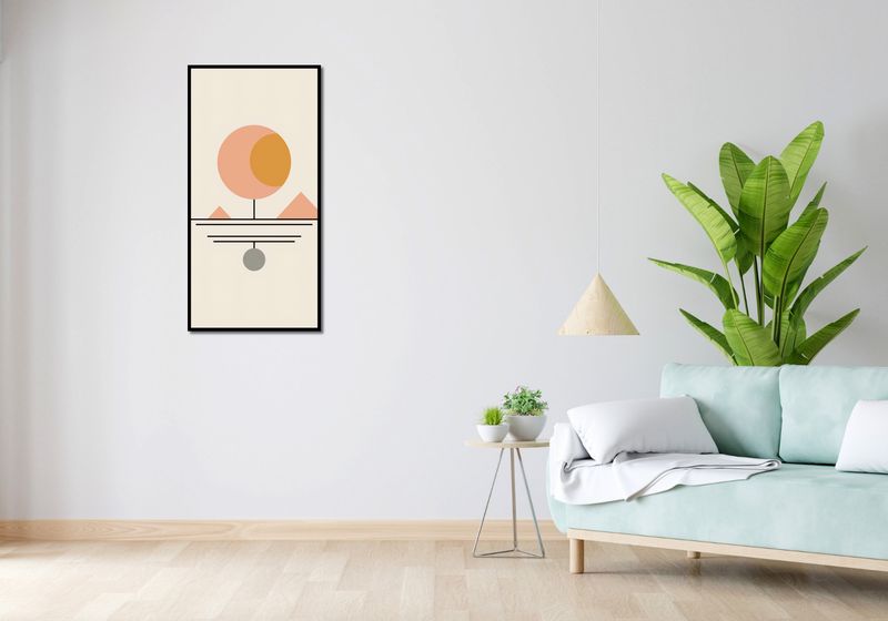 Plakat 50x100cm Geometryczna Utopia zdjęcie 4