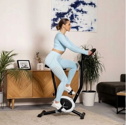 ROWER stacjonarny TRENINGOWY KOMPUTER ROWEREK ATLAS KOMPAKTOWY MAGNETYCZNY na Arena.pl