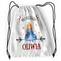 Plecak Sportowy Szkolny Dla Oliwii Córki Dziecka Z Nadrukiem Ze Zdjęciem