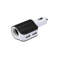 ND32_K517C K517C PRZEJŚCIÓWKA ZAPALNICZKI 2 USB EXL