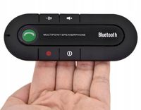 ZESTAW GŁOŚNOMÓWIĄCY BLUETOOTH SAMOCHODOWY TELEFON
