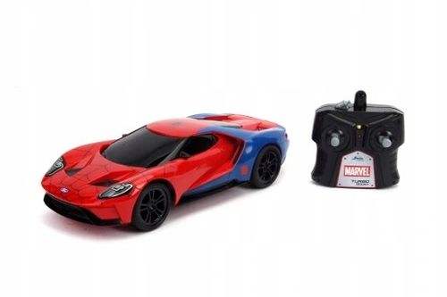 Spider-Man 2017 Ford GT Radio Control Samochód Zdalnie Sterowany RC na Arena.pl