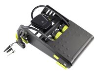 Pompka nożna trzytłokowa z cyfrowym ciśnieniomierzem, max 8 BAR / 120 PSI