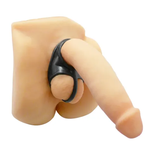 xr brands klatka intymna elastyczna tpr z separatorem t czarna na Arena.pl