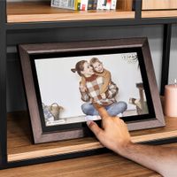 2 x Cyfrowa ramka na zdjęcia Kruger&Matz FRAMEO Wi-Fi 15" drewniana ramka