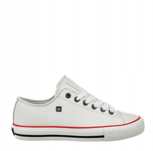 Buty Big Star OO274873 Damskie Białe Skórzane Klasyczne Sneakersy Trampki na Arena.pl