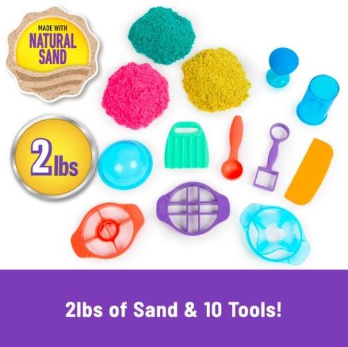 Satysfakcjonujący Zestaw Kinetic Sand na Arena.pl