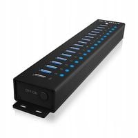 Hub USB ICY BOX HUB 17-portowy z portem USB 3.2 Gen 1 Type-A