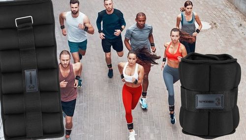 Obciążenia na rzep na przeguby nogi ręce ciężarki 2x 3kg neoprenowe na Arena.pl