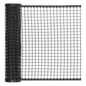 SIATKA OGRODZENIOWA HANNA MAXI 5X0,5M OCZKO 20X20MM TWORZYWO HDPE CZARNA