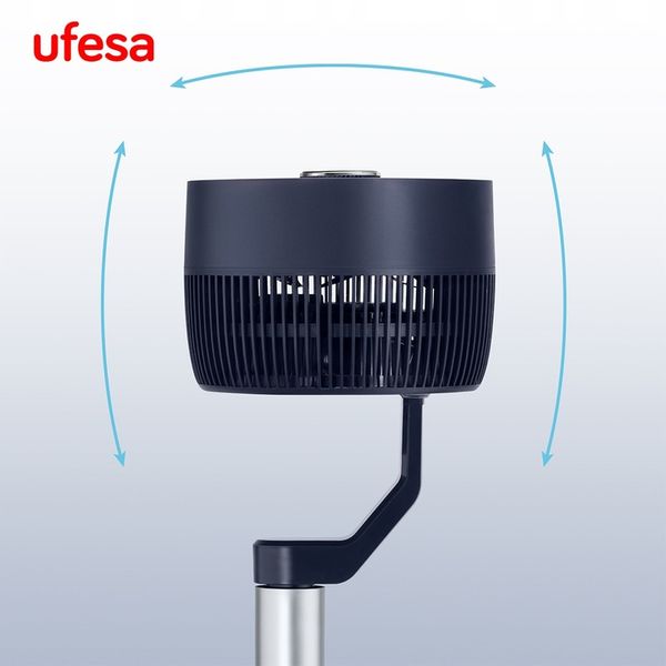 WENTYLATOR STOJĄCY UFESA CYRKULATOR OSCYLACJA 3D 3 TRYBY 70W TIMER PILOT zdjęcie 7