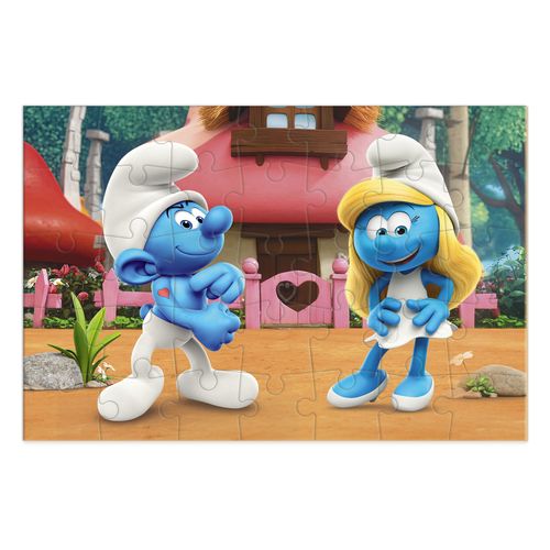 Puzzle Dodo Smerfy Puzzle Mini 35 Elementów 200692 na Arena.pl