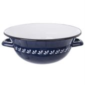 Miska Emaliowana Misa 26cm 2,5L Kuchenna do Mieszania Ciasta Sałatek