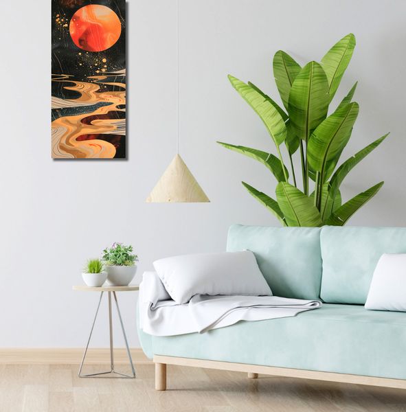 Obraz 30x70cm Planetarny Taniec zdjęcie 2