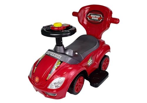 Jeździk z Pchaczem Mega Car 3w1 Czerwony na Arena.pl
