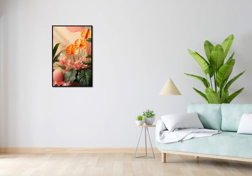 Plakat 53x81cm Pomarańczowy Raj na Arena.pl