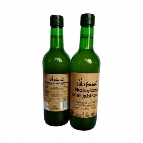 Ekologiczny ocet jabłkowy 500ml zdjęcie 2