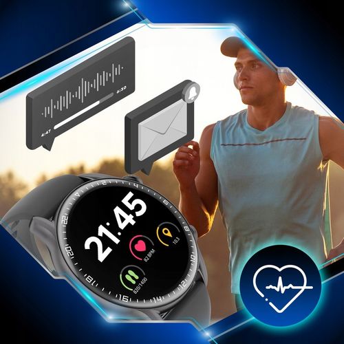 Smartwatch Zegarek Męski 2 gen Polskie Menu Połączenia Sport Smart Watch na Arena.pl