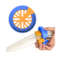 ORGANIZER WIĄZEK KABLI GRZEBIEŃ KABLOWY CZESAK DO KABLI Sieciowych 10 cm