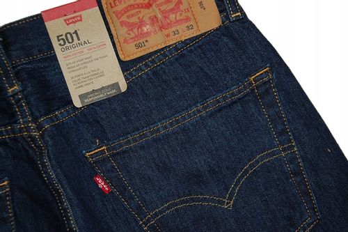 LEVIS 501 33/32 W33 L32 STRAIGHT 0115 pas 86 cm na Arena.pl