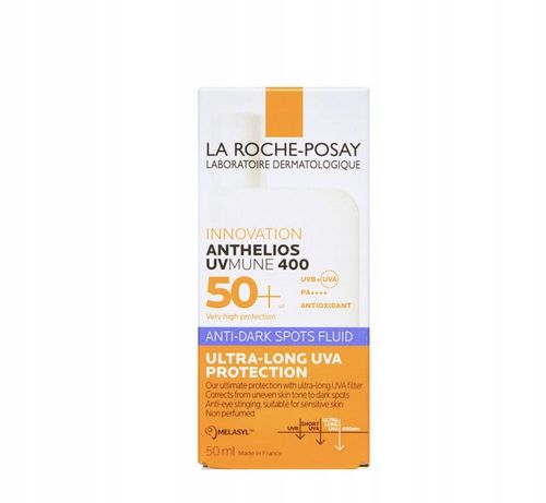 La Roche-Posay Anthelios Niewidzialny Fluid Przeciw Przebarwieniom SPF50+ na Arena.pl
