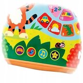 DUMEL Edukacyjny tablet ZAGADKI TYGRYSKA Nauka Zabawa Melodie Zagadki
