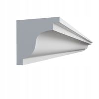 Listwa karniszowa 2m DLK13 6cm x 6cm maskownica osłona szyny sztukateria