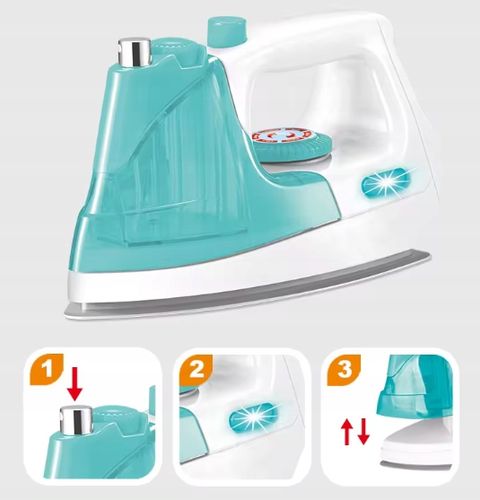 Deska do PRASOWANIA ŻELAZKO interaktywne dla DZIECI do zabawy świeci para na Arena.pl