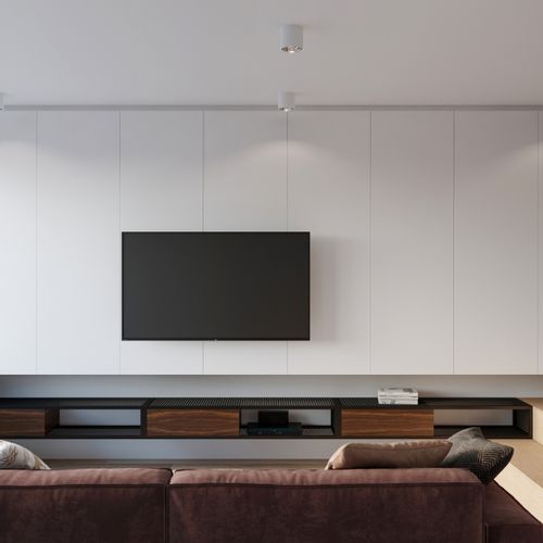 Plafon TIUBE biały na Arena.pl