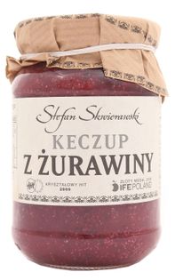 Keczup z żurawiny - Skwierawski - 200g