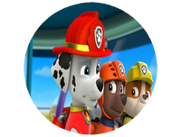 Opłatek na tort Psi Patrol