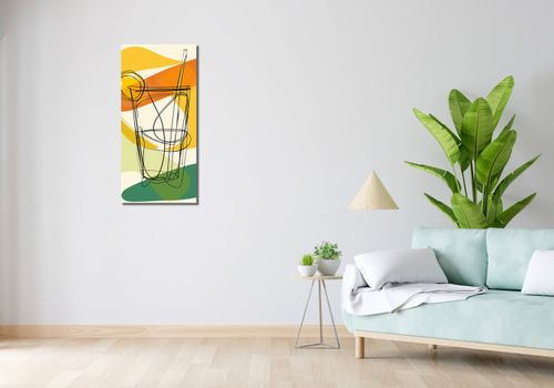 Obraz 40x90cm Koktajl Artystyczny na Arena.pl