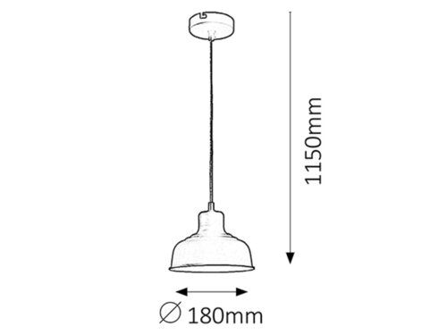 Lampa wisząca Owen na Arena.pl