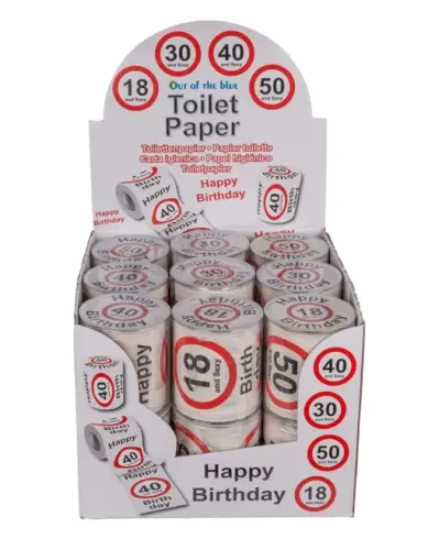 Papier Toaletowy na 18 Urodziny z napisem Happy & Sexy - Prezent na 18-stkę na Arena.pl