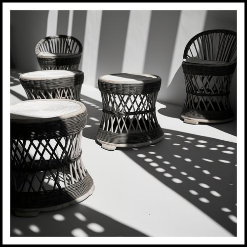 Plakat 90x90cm Gra Świateł na Arena.pl