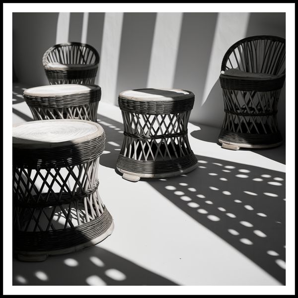 Plakat 90x90cm Gra Świateł zdjęcie 3