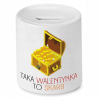 Skarbonka Prezent Walentynki Taka To Skarb Z Nadrukiem Ze Zdjęciem