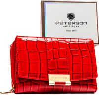 portfel damski eko ptn 0015-ds-9440 red