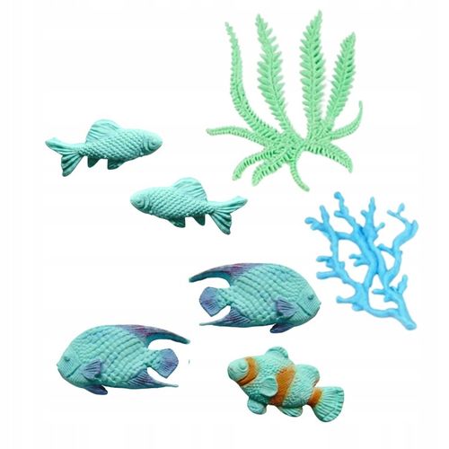 Forma silikonowa do masy cukrowej AKWARIUM Rybki na Arena.pl