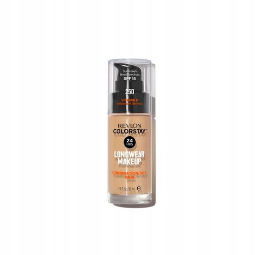 Podkład Revlon Colorstay Cera Tłusta Mieszana pompka 250 Fresh Beige 30ml na Arena.pl