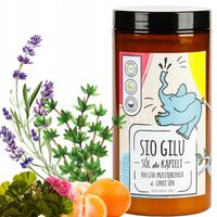 SÓL DO KĄPIELI NA KATAR PRZEZIĘBIENIE DLA DZIECI RELAKSACYJNA SIO GILU 560g
