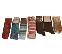 Zestaw 7 Par Skarpet Damskich Różne Kolory i Rozmiary Wytrzymałe