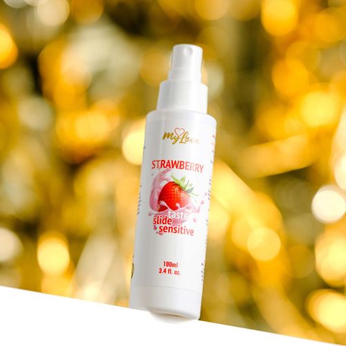 Żel Intymny Truskawkowy - Mylove Taste Slide Sensitive Strawberry 100 Ml na Arena.pl