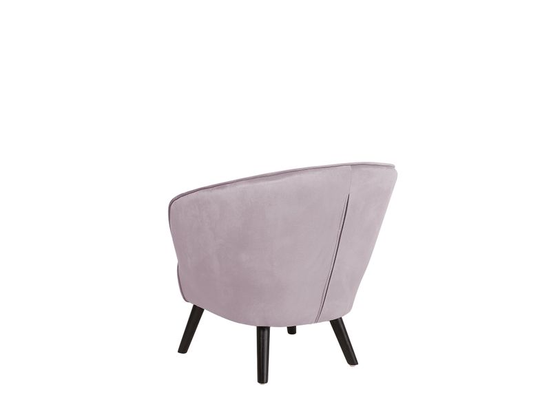 Fotel welurowy różowy DALA zdjęcie 5