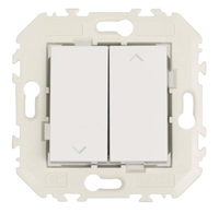 Efapel Quadro45 łącznik żaluzjowy biały mat 45281 kwbm